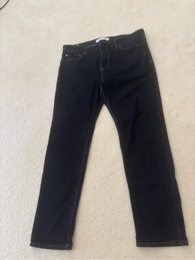 Calvin Klein Men's Black Straight Jeans